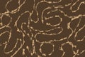 Sepia abstract marble pattern with fluid swirls and earthy gradients Royalty Free Stock Photo